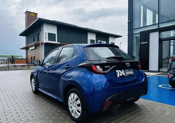 Toyota Yaris cena 67800 przebieg: 62334, rok produkcji 2020 z Gdańsk małe 154